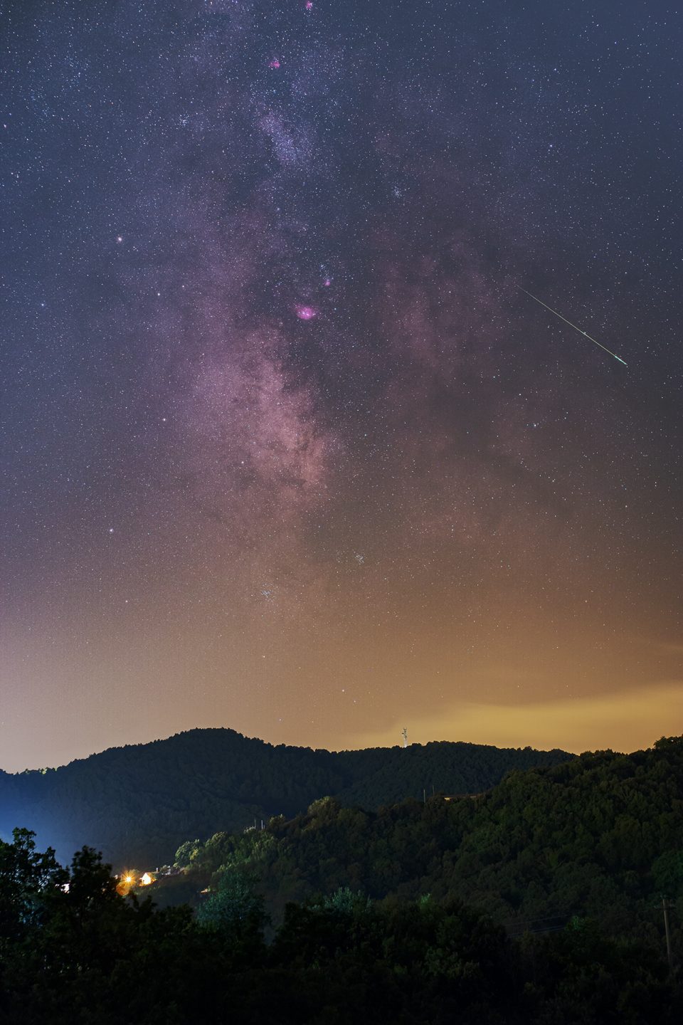 Michstraße und Meteor