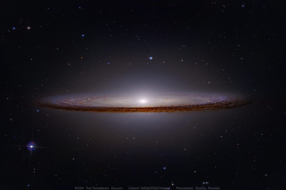 M104 Sombrero Galaxie