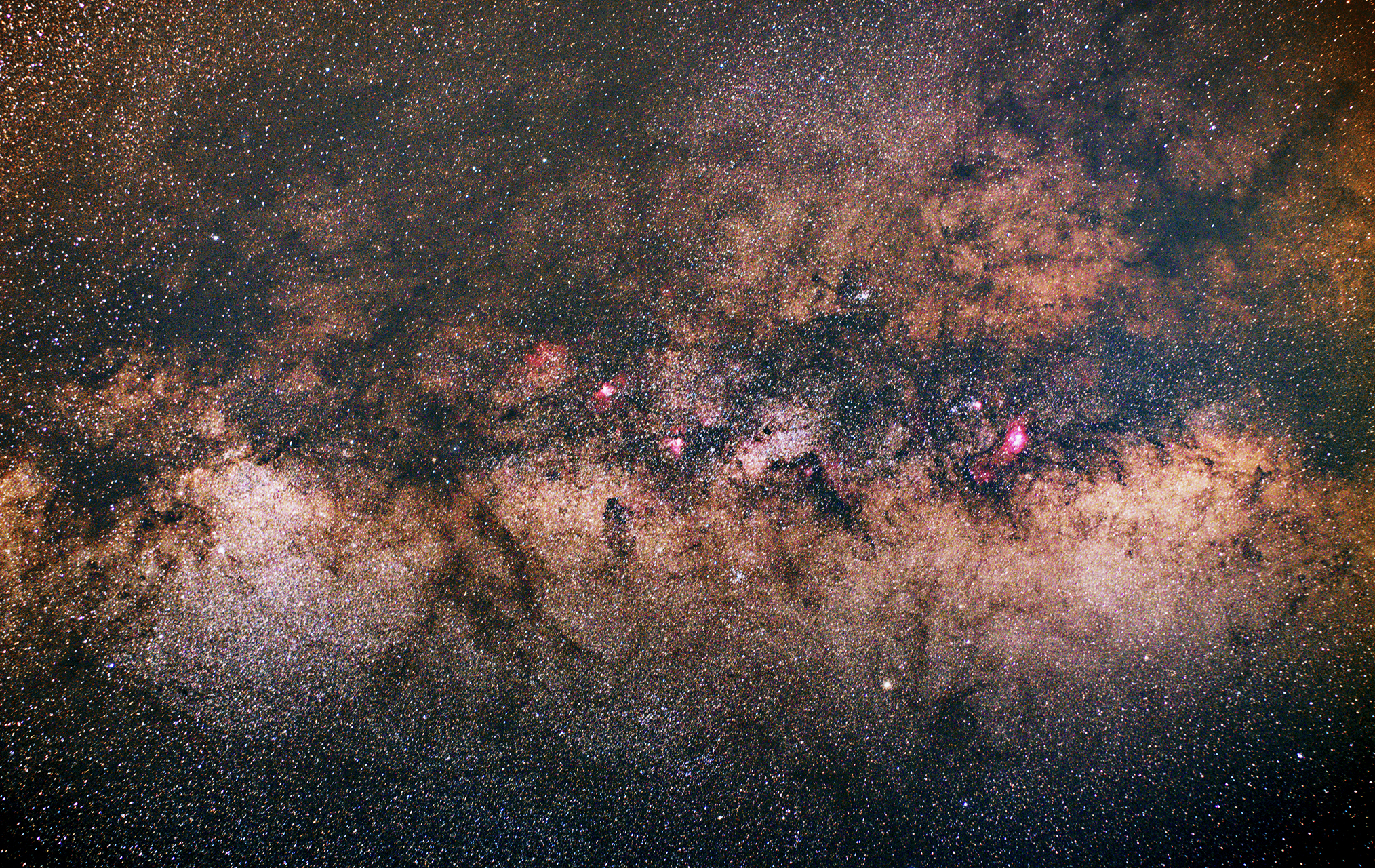 Milchstraße- das galaktische Zentrum