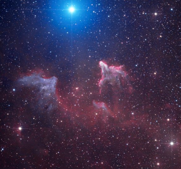 IC59 and IC63 The Ghosts of Cassiopeiae